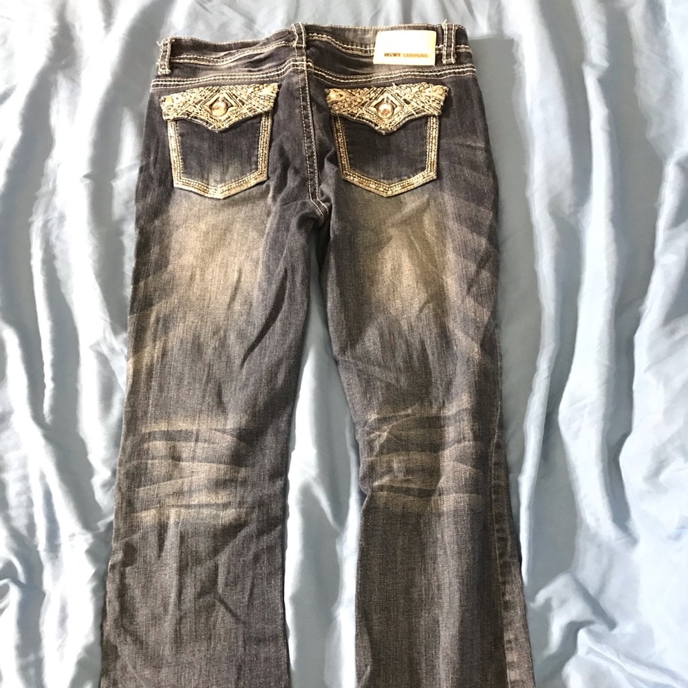 Denim couture jeans